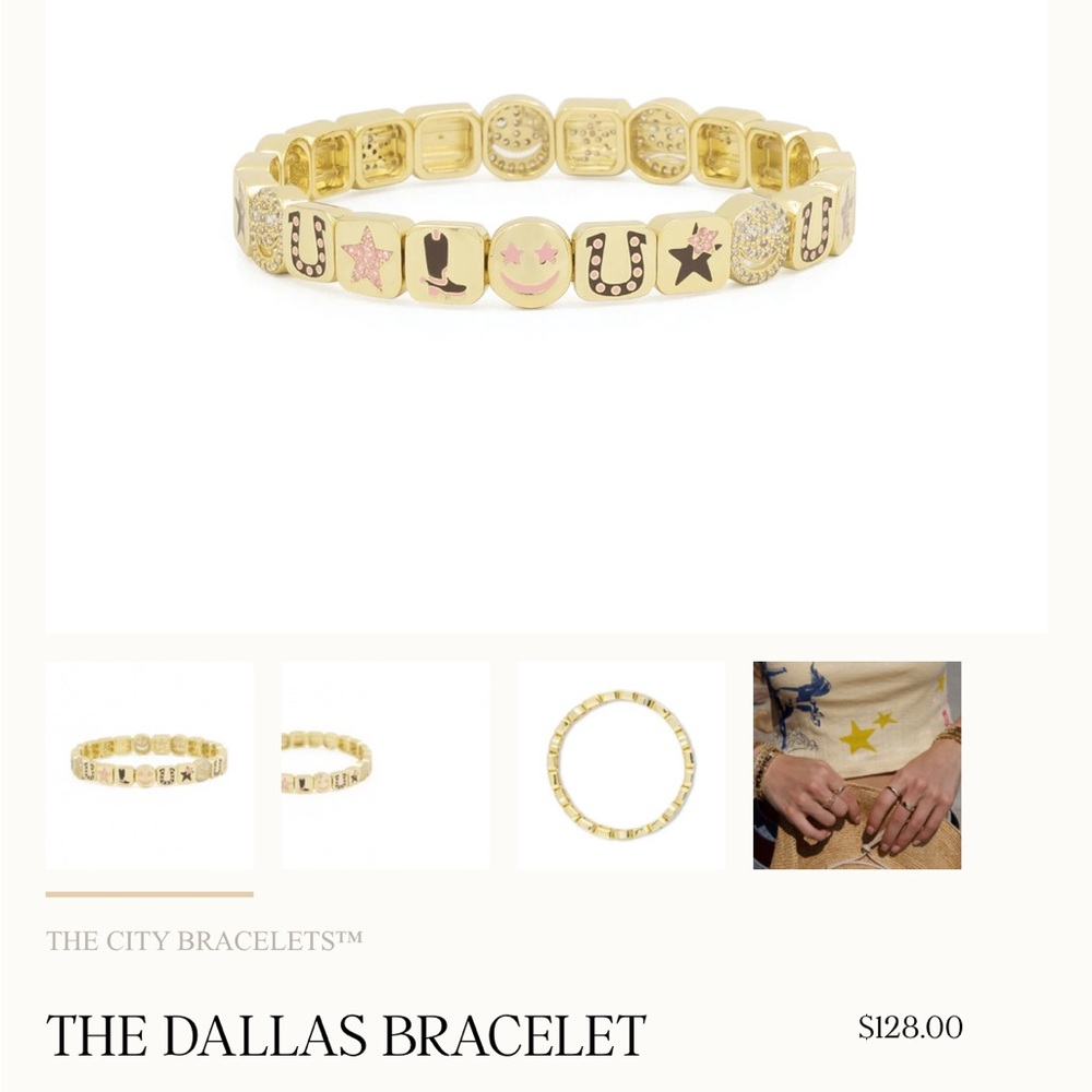 Lisa Gozlan The Dallas Bracelet - 6 inches